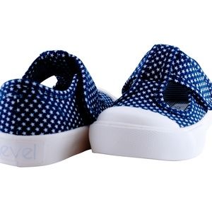 Children's Navy Star T strap